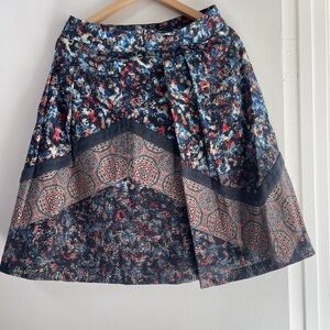 Tracy Reese Multicolor A-Line Skirt